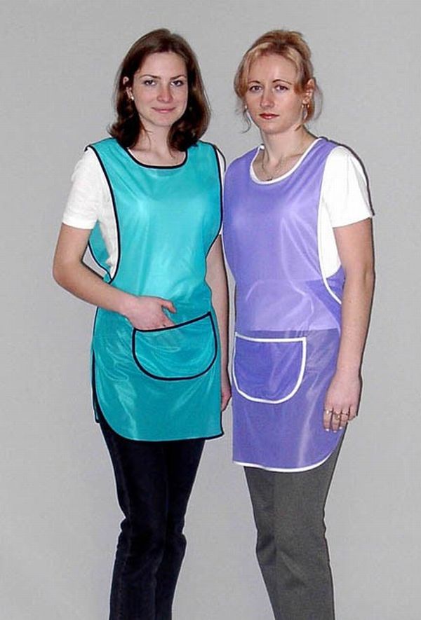 womens in aprons