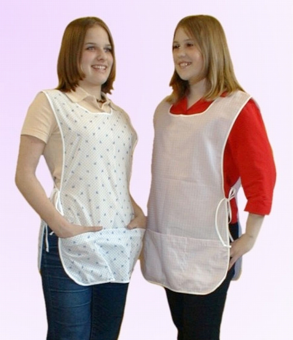 girls in apron