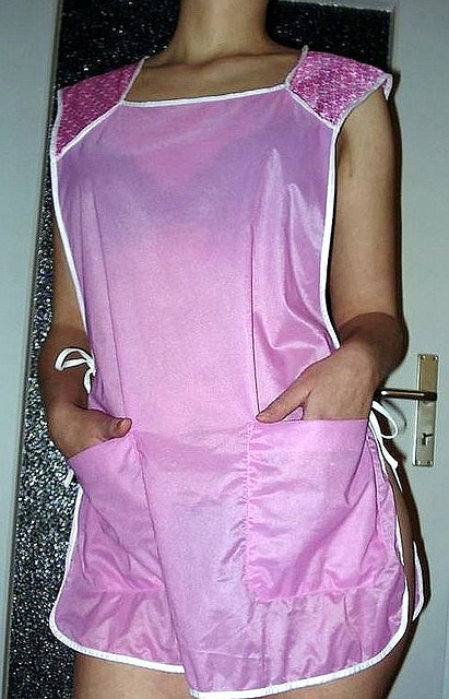nice pink apron