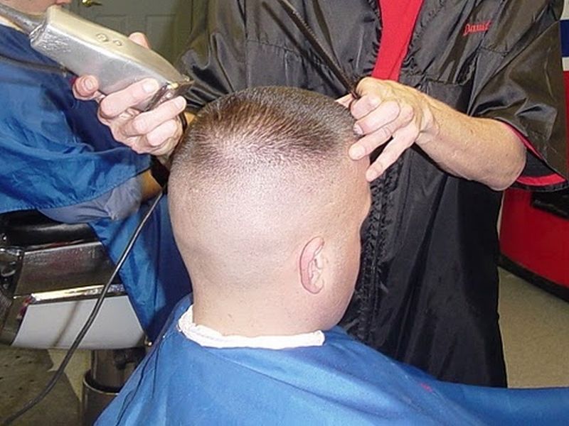 army haircut