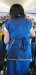 Stewardess in apron